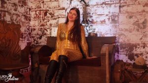 DominaJulina Porno Video: Pussy JOI für pussyfreie Loser