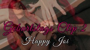 JanaLogan Porno Video: Geburtstags Clip 2 - Happy JOI