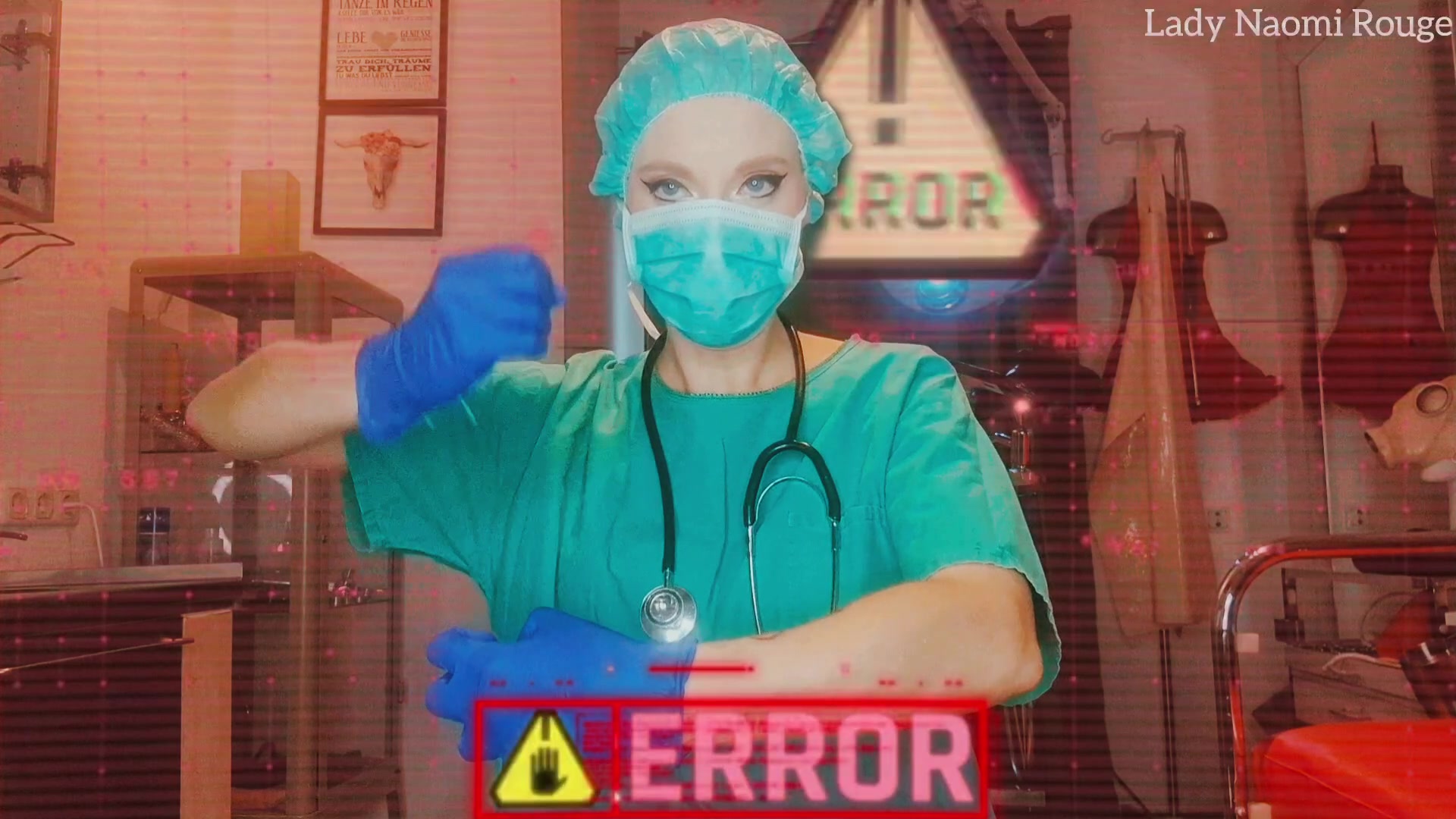 Lady-Naomi-Rouge Porno Video: Poppers Brain Amputation