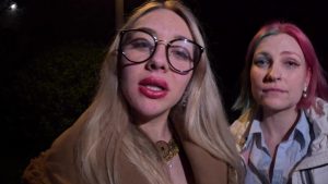 Queen_of_BDSM Porno Video: Zwei Herrinnen pissen dir dein Maul voll!