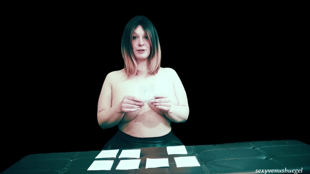sexyvenushuegel Porno Video: Ich lege Dir die Karten oben ohne